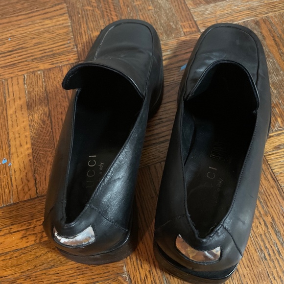 Gucci black loafers  Size : men 7